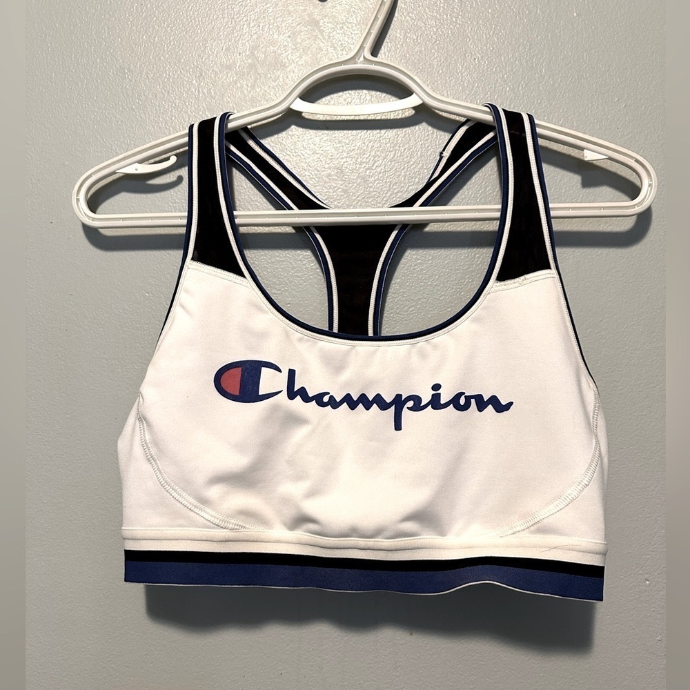 Champion 90’s Large Logo women’s sports bra size L